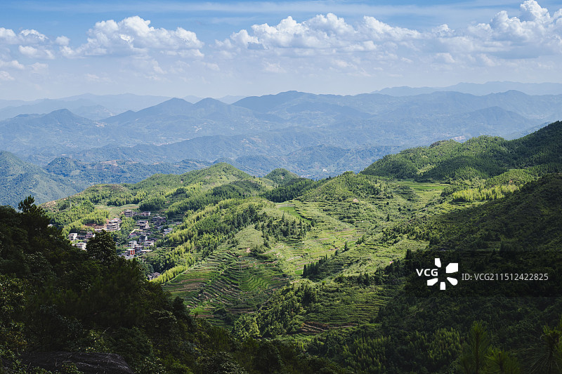 福建泉州永春乌石尖徒步图片素材