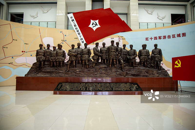 南通中国工农红军第十四军纪念馆图片素材