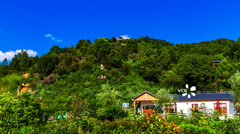黄冈浠水县三角山景区图片素材