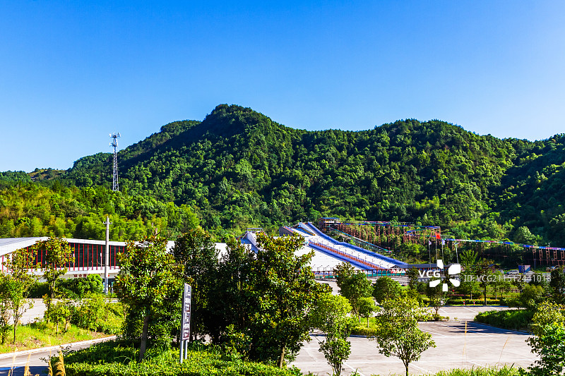 黄冈浠水县三角山景区图片素材