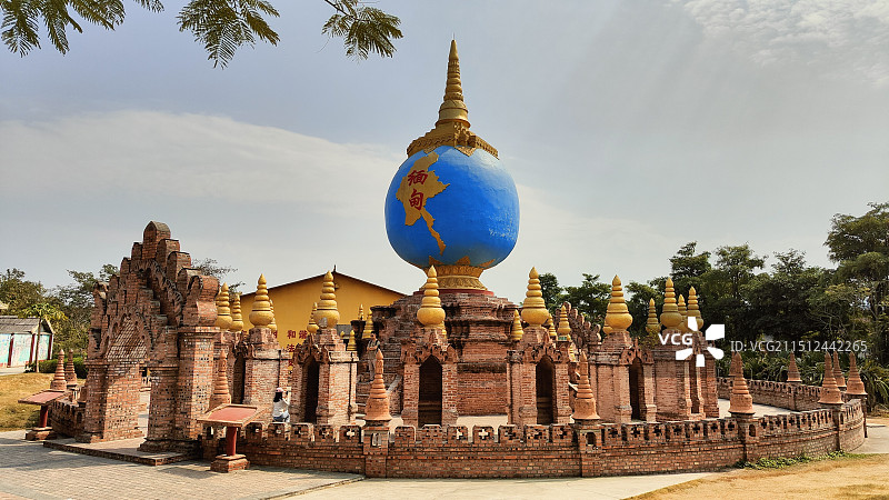 德宏瑞丽一寨两国景区图片素材