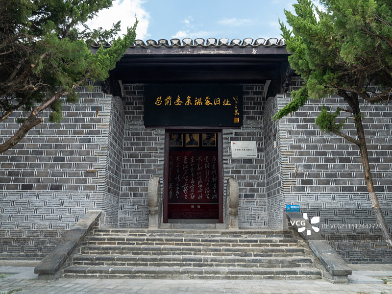 合肥渡江战役总前委旧址图片素材