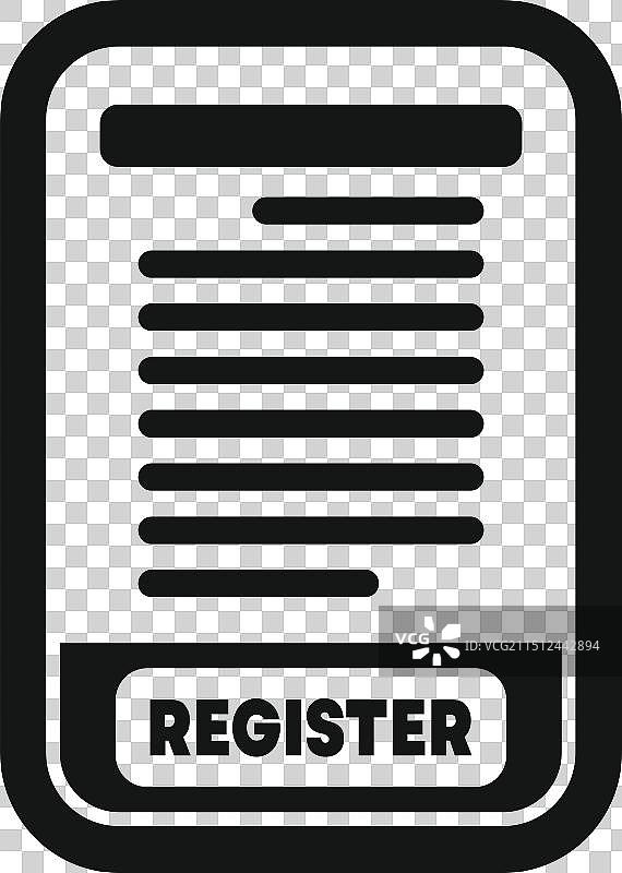 在线注册表格填写图片素材