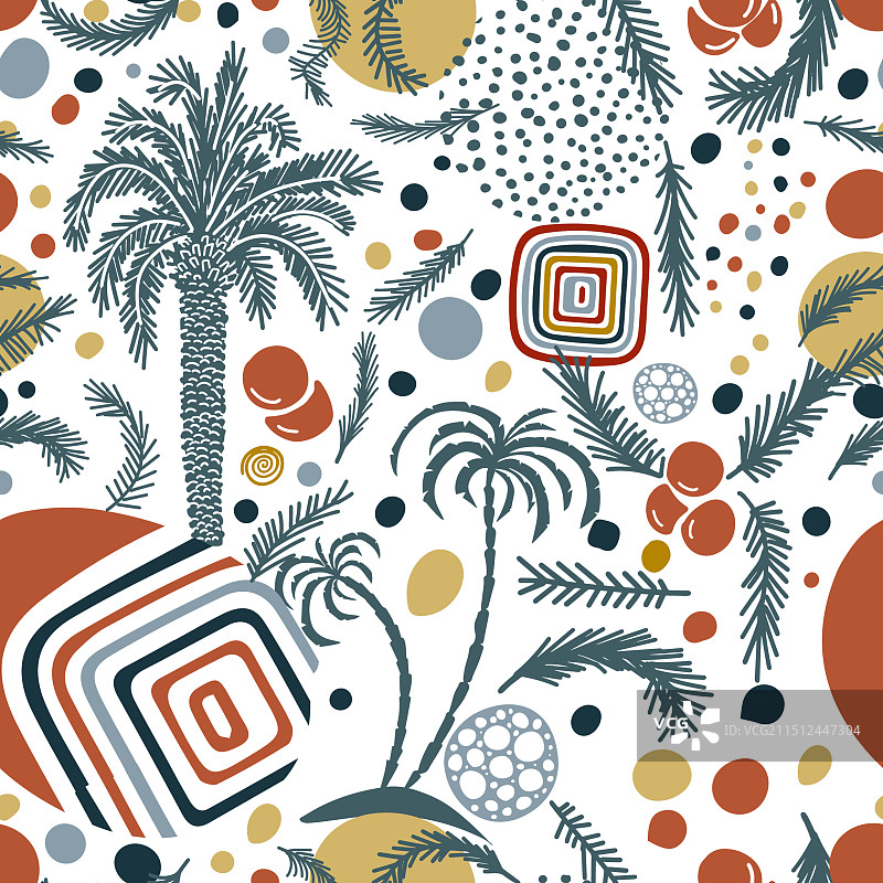 手绘抽象简约风格图案图片素材