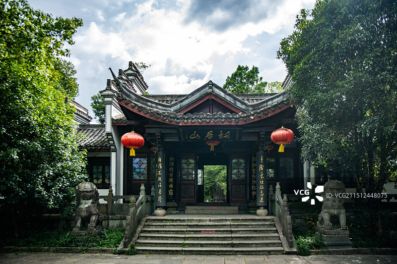 桐庐桐君山图片素材