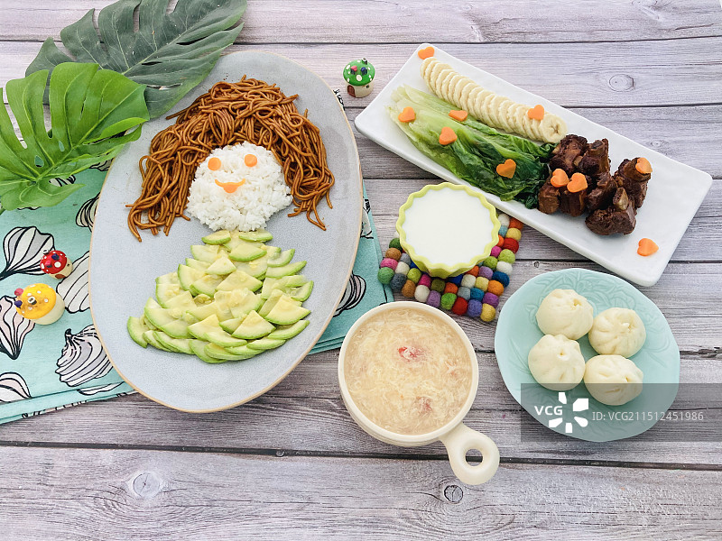 创意美食摄影、摆盘艺术、可爱摆盘、美食图片素材