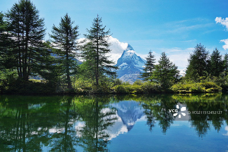 瑞士马特洪峰图片素材
