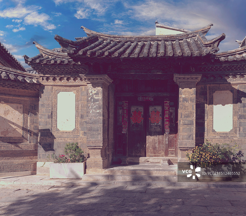 建水团山民居司马第图片素材