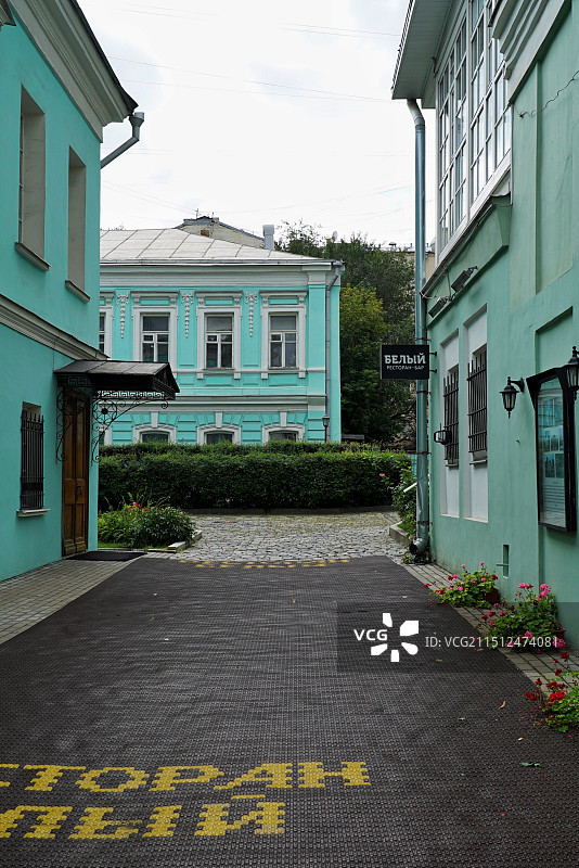 俄罗斯莫斯科普希金故居图片素材