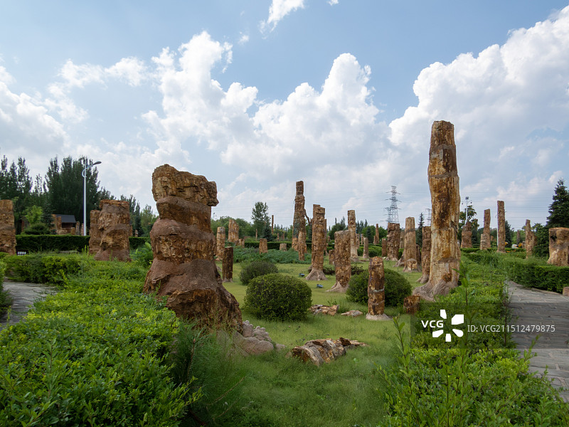 朝阳鸟化石国家地质公园景区图片素材
