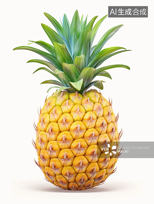 【AI数字艺术】菠萝图片素材