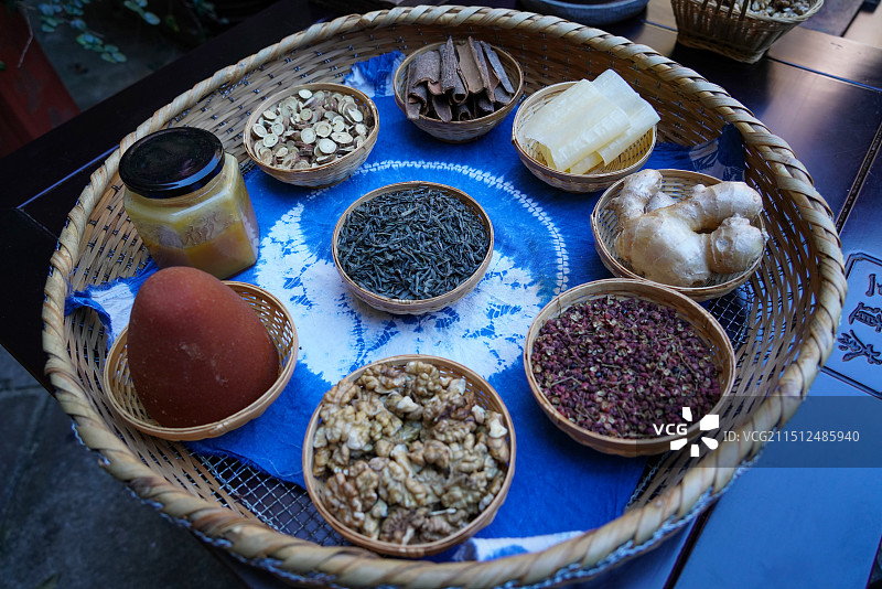 云南非遗技艺大理白族三道茶图片素材