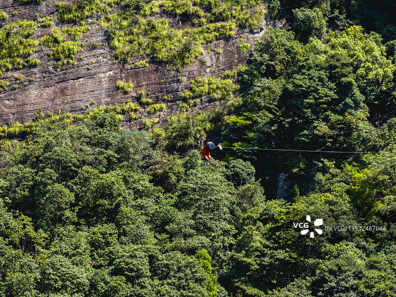航拍雁荡山灵岩景区图片素材