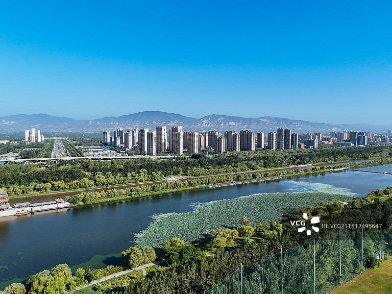 临汾市 汾河 万达 古城公园 西关立交桥 图书馆 五洲国际图片素材