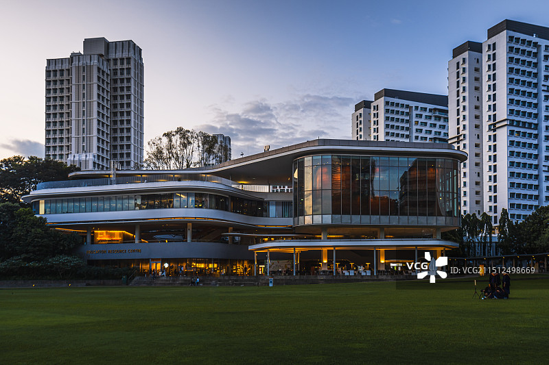 新加坡国立大学university town图片素材
