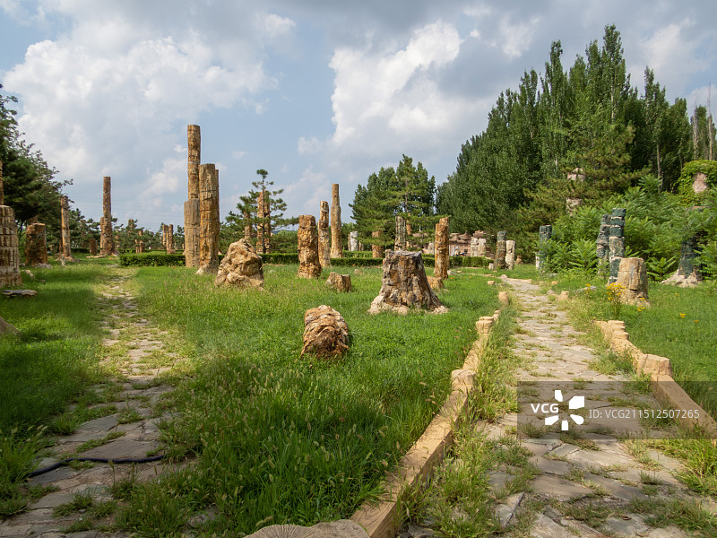 朝阳鸟化石国家地质公园景区图片素材