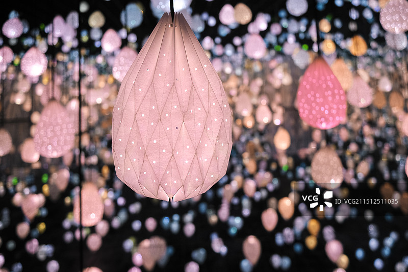 各式各样的照明灯笼图片素材