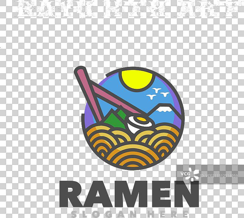 富士山拉面Logo图片素材