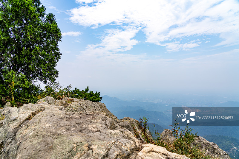 自然风光大好河山十万重山水墨山水画图片素材