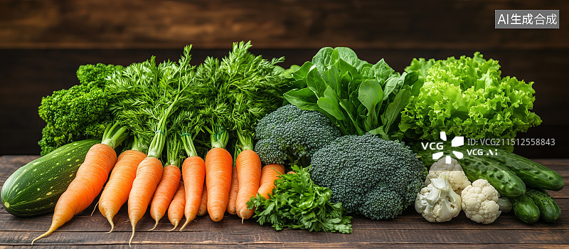 【AI数字艺术】健康饮食的色彩图片素材