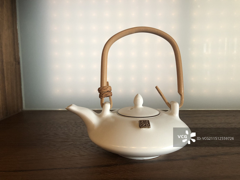 乐多港万豪酒店内部小茶壶图片素材