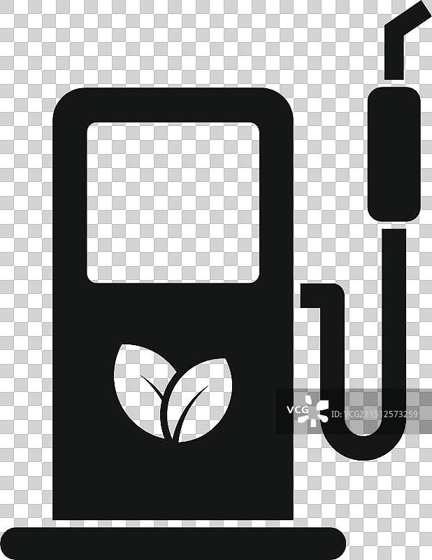 生态燃料加油站提供可持续和图片素材