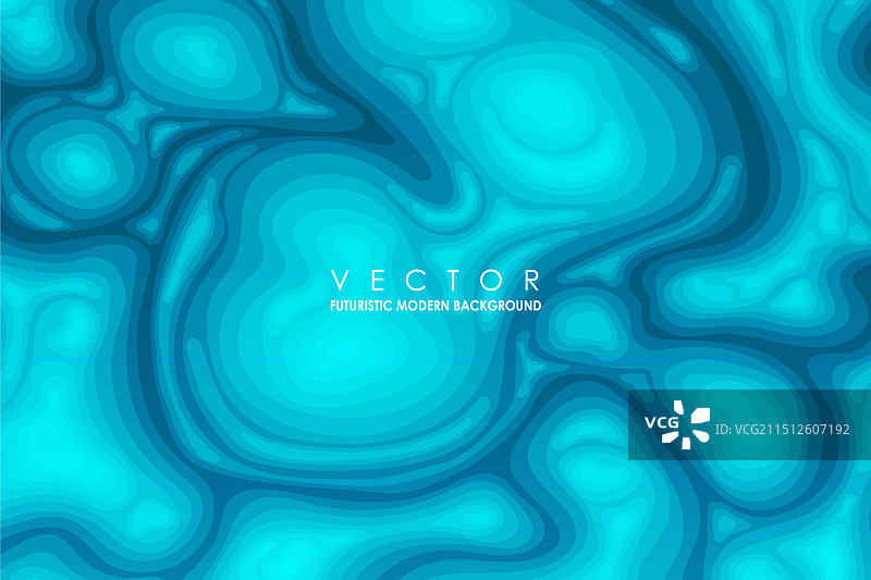 抽象地形等高线线条图片素材