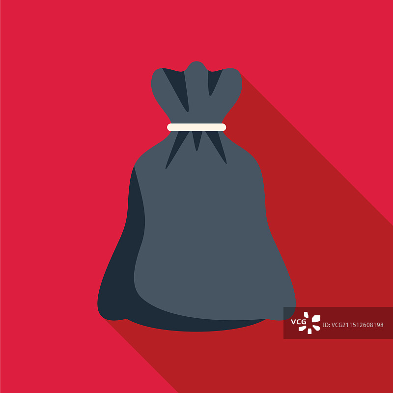 用于垃圾的大型捆扎垃圾袋图片素材