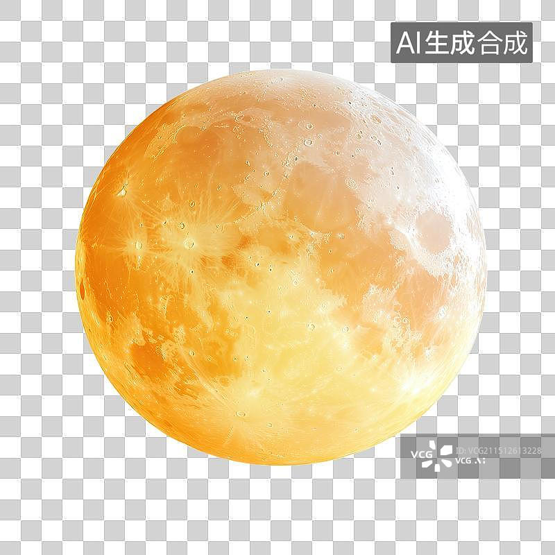 【AI数字艺术】中秋节月亮免抠元素图片素材