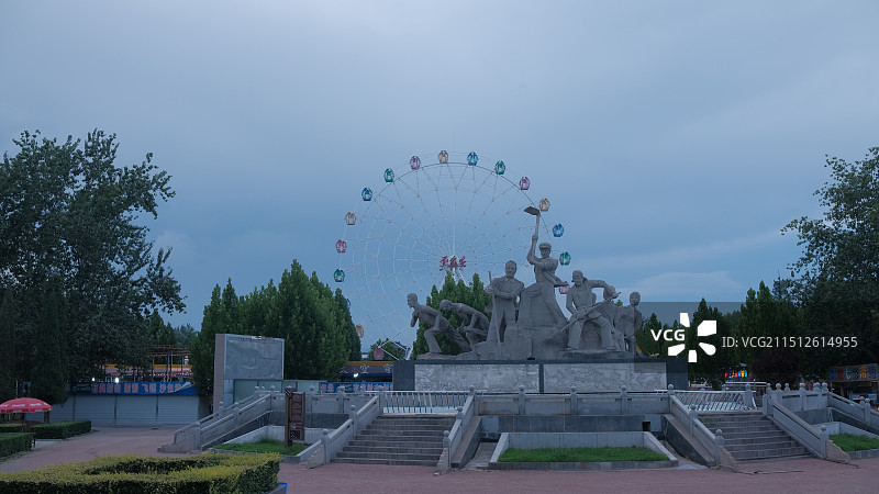 吕梁汾阳市贾家庄文化生态旅游区图片素材