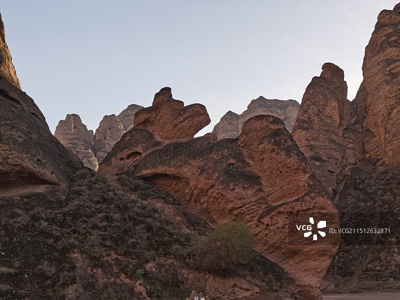 黄河石林：猪八戒图片素材