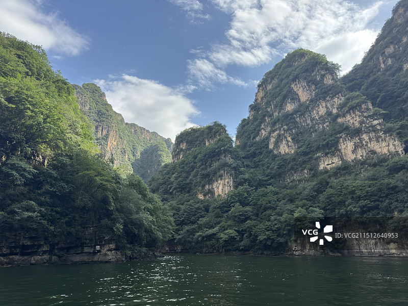 北京龙庆峡山水图片素材