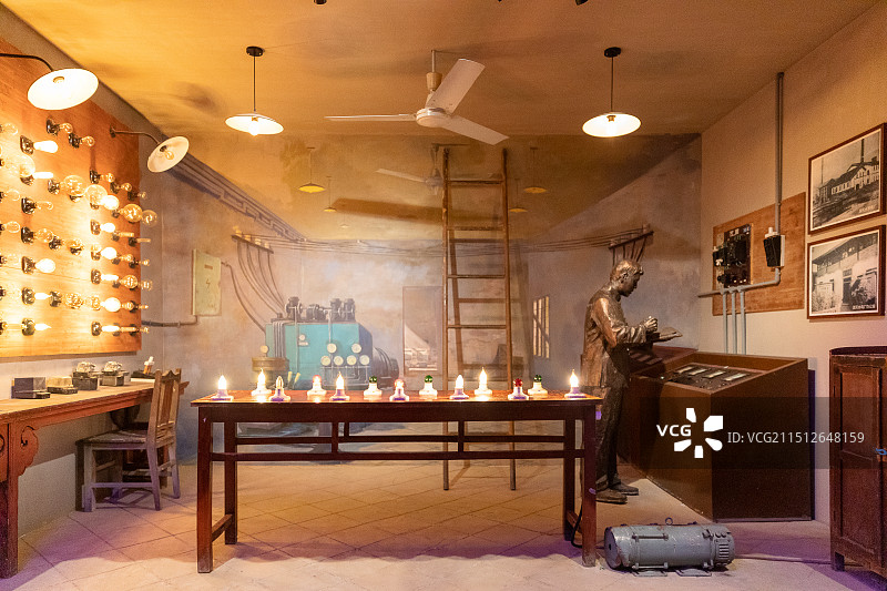 天水工业博物馆在甘肃省天水市秦州区，由长城控制电器公司老厂区改建而成，是西北地区首家综合性工业博物馆图片素材