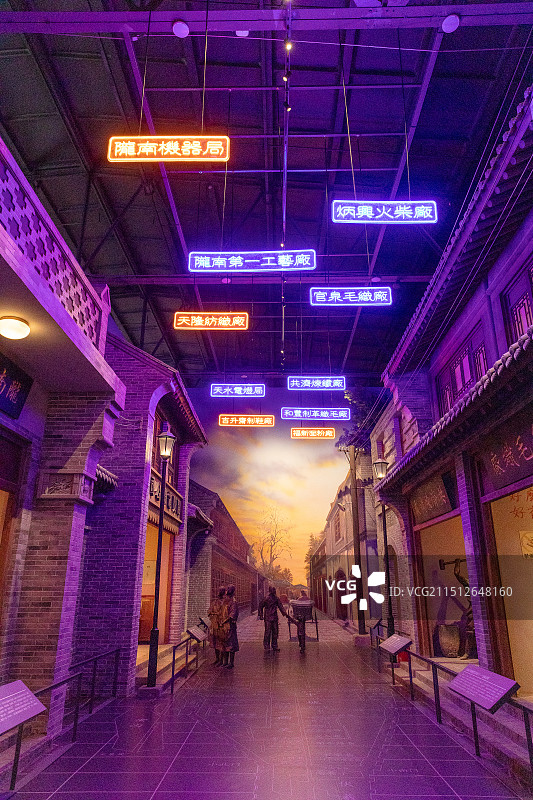 天水工业博物馆在甘肃省天水市秦州区，由长城控制电器公司老厂区改建而成，是西北地区首家综合性工业博物馆图片素材