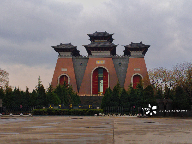 临汾尧庙-华门景区图片素材