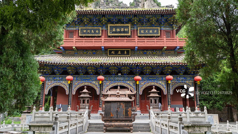 郑州青龙山慈云寺景区图片素材