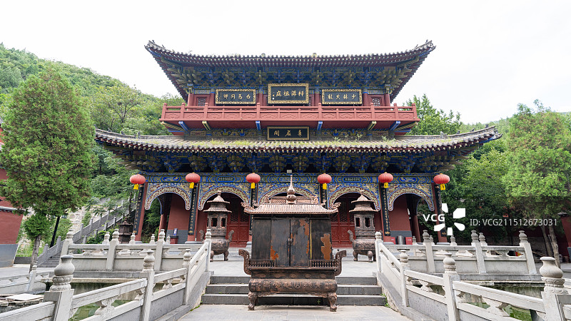郑州青龙山慈云寺景区图片素材