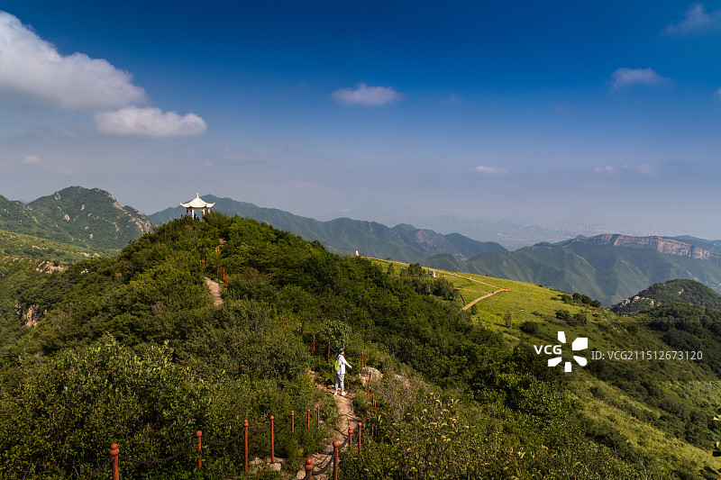 张家口黄龙山庄景区图片素材