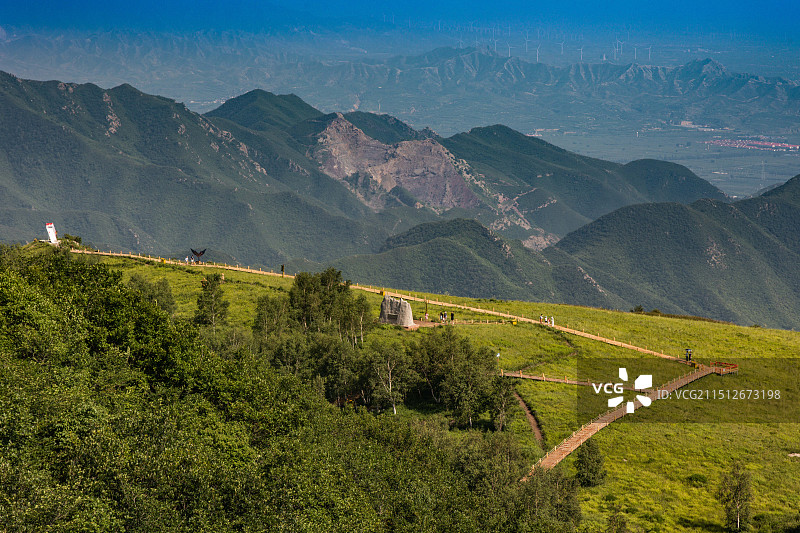 张家口黄龙山庄景区图片素材