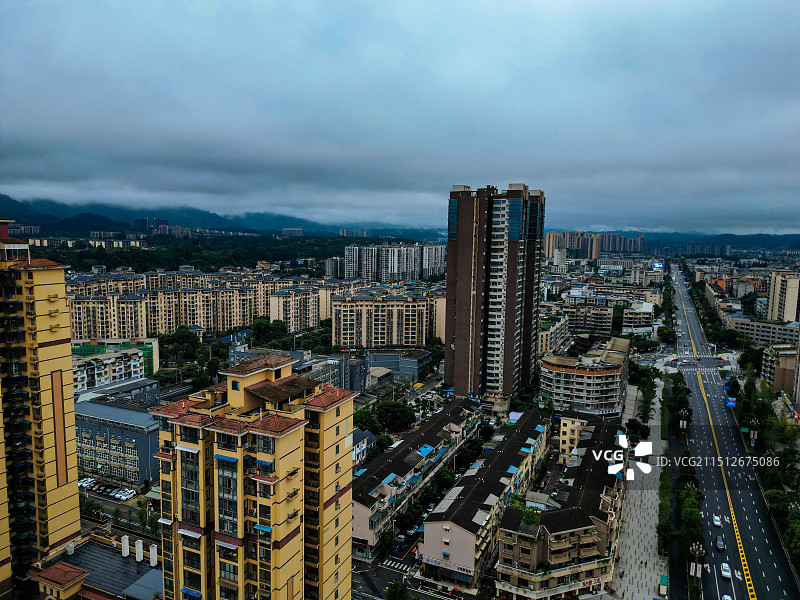 蒲江县 体育中心 朝阳大道 浦江河 法治文化广场图片素材