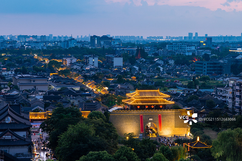 扬州东关街图片素材