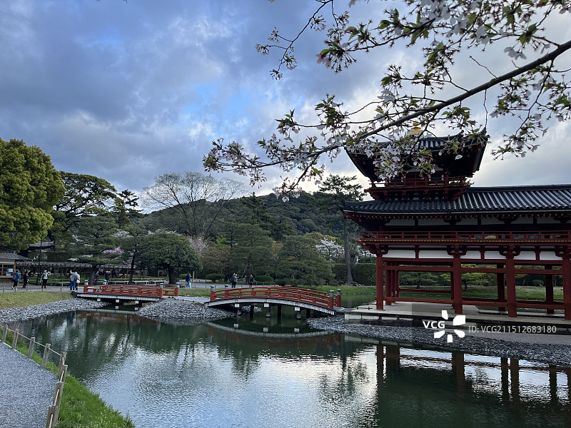 日本平等院图片素材