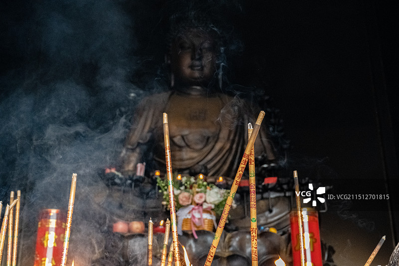 四川成都白云寺图片素材