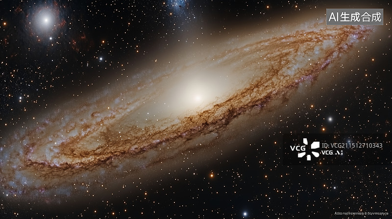 【AI数字艺术】浩瀚宇宙中的神秘星球，适合做一些高科技产品的背景图图片素材