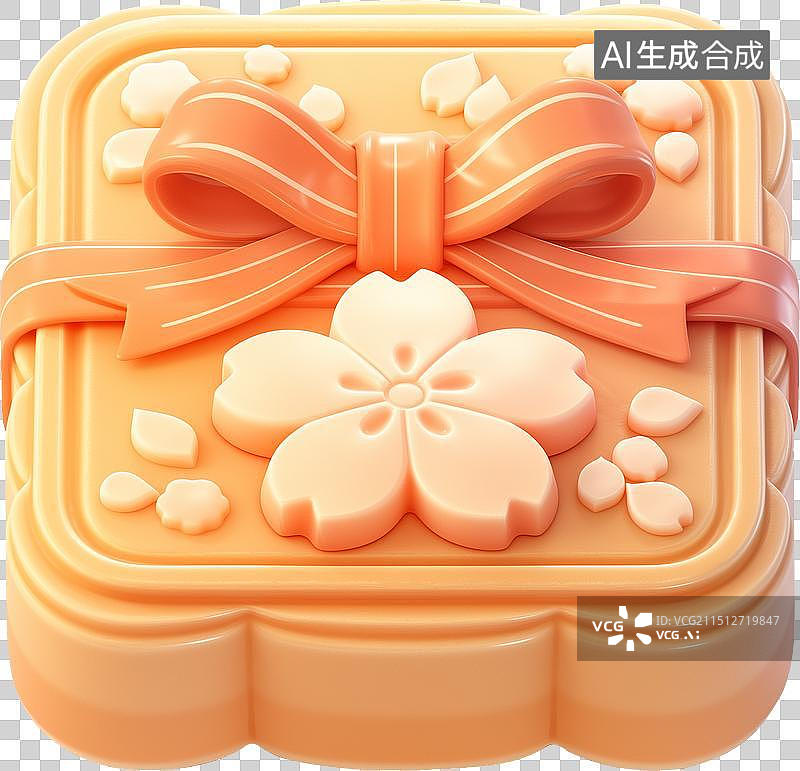 【AI数字艺术】立体中秋节日免扣灯笼月亮莲花图片素材