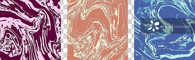 大理石裂纹波浪视觉模板图片素材