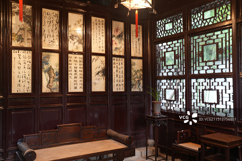 苏州怡园古建图片素材