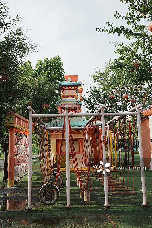 淄博玉黛湖生态乡村庄园图片素材