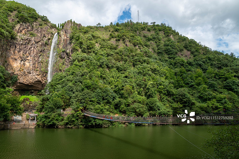 金华磐安县舞龙峡景区图片素材