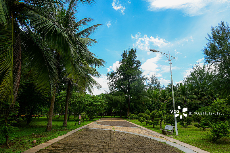 海口白沙门公园图片素材